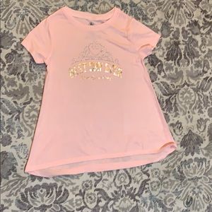 a cute pink princes shirt. perfect for birthdays!